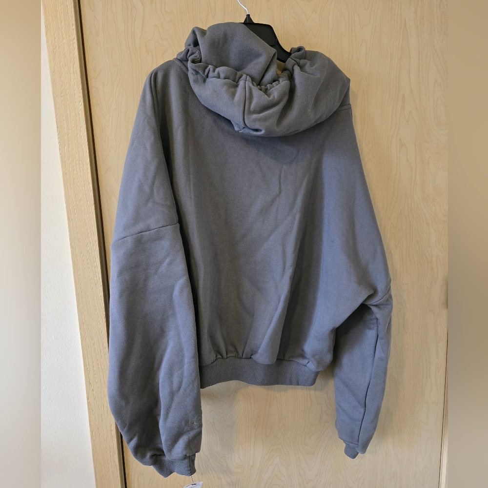 NWT Popflex Zip Cloud Hoodie Smoke - Picture 5 of 5